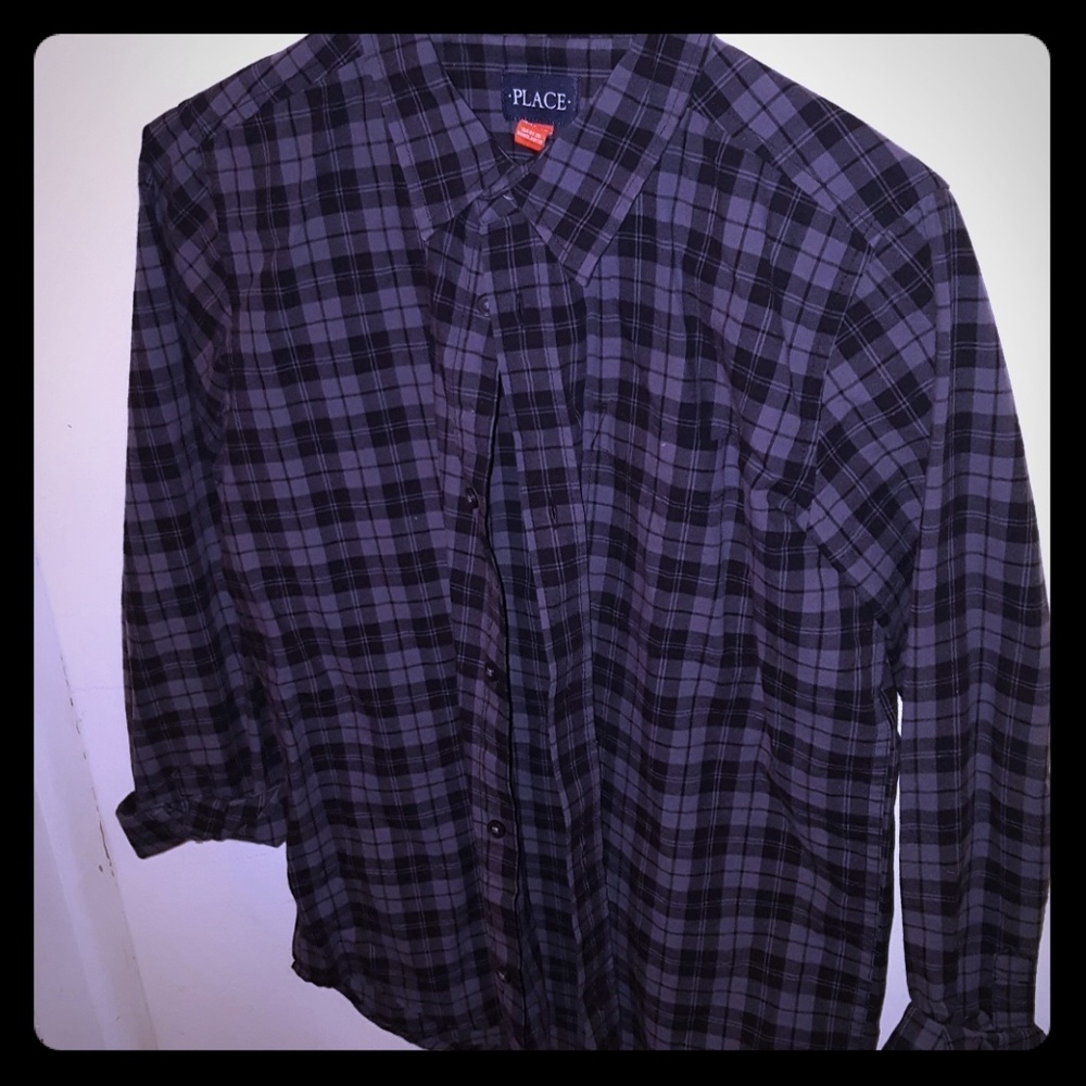 Boys button down